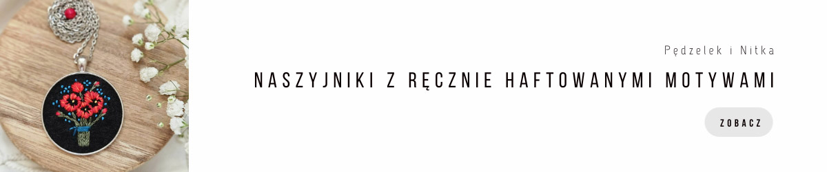haftowane naszyjniki